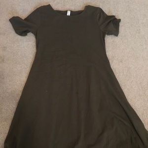 olive green dress